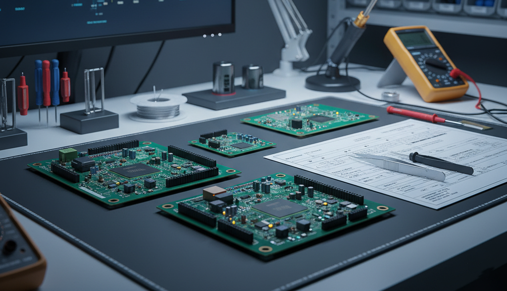 Warsztat elektroniczny, płytki PCB